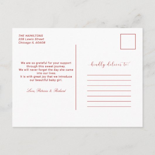 Bekendmaking van de kerstbeker van het script feestdagenkaart (Achterkant)