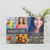 Bekendmaking van de Korting van het College Foto C Kaart (Staand voorkant)