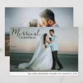 Bekendmaking van de meest veeleisende kerstfoto va feestdagenkaart (Voorkant / Achterkant)