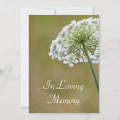 Bekendmaking van de Memorial Service van koningin  Kaart (Voorkant)