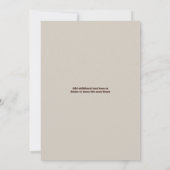 Bekendmaking van de Moving Housewarming Party Kaart (Achterkant)