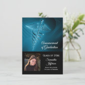 Bekendmaking van de opleiding tot medisch Logo fot Kaart (Staand voorkant)