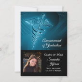 Bekendmaking van de opleiding tot medisch Logo fot Kaart (Voorkant)