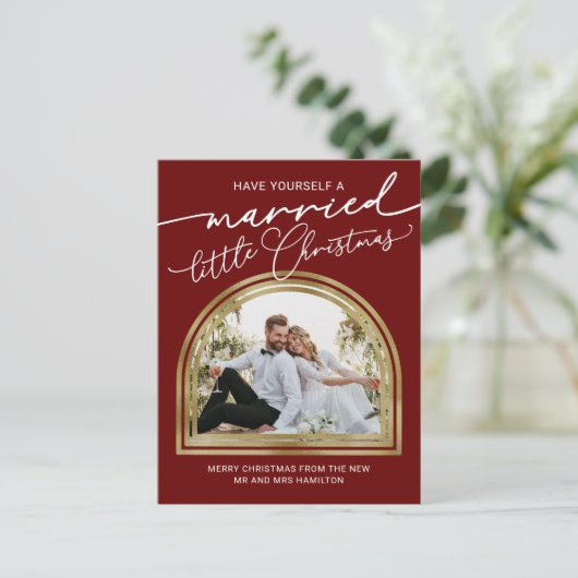 Bekendmaking van de Overeenkomst tussen de Kerk va Feestdagenkaart (Staand voorkant)