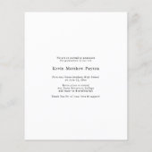 Bekendmaking van de Partij voor de Moderne Begroti (Achterkant)