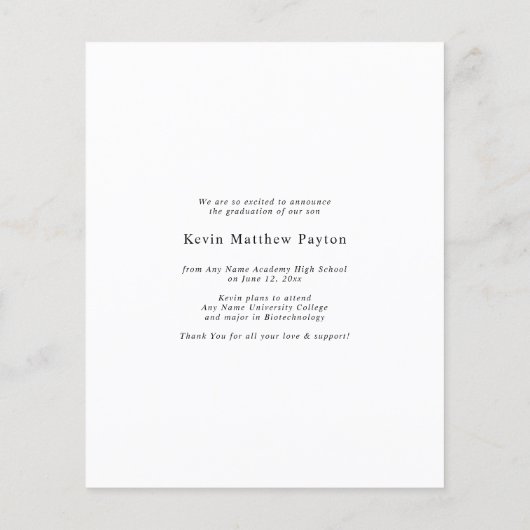 Bekendmaking van de Partij voor de Moderne Begroti (Achterkant)