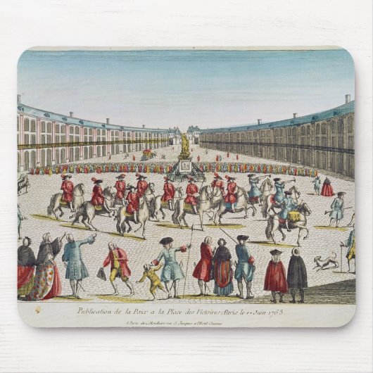 Bekendmaking van de vrede muismat (Voorkant)