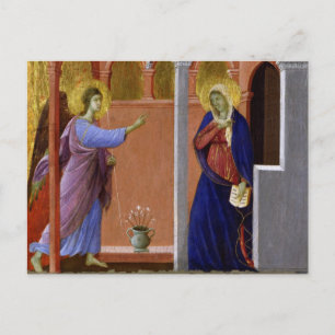 Bekendmaking van Duccio Briefkaart
