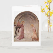 Bekendmaking van Fra Angelico aan St. Dominic Kaart (Gele Bloem)