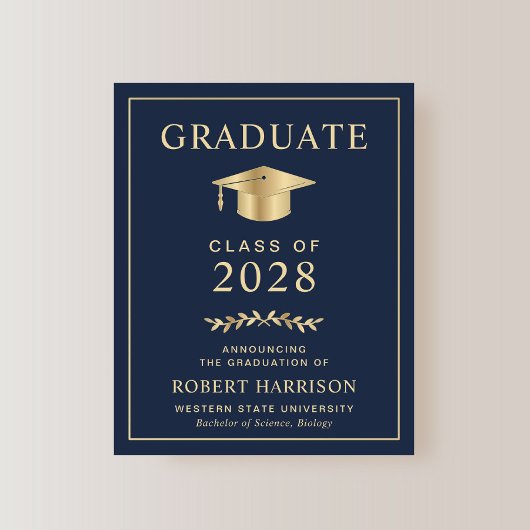 Bekendmaking van het Afstuderen Budget College Blu