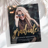 Bekendmaking van het Afstuderen Budget Photo Gold 