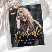 Bekendmaking van het Afstuderen Budget Photo Gold 