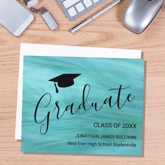 Bekendmaking van het Afstuderen Budget Turquoise