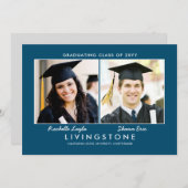 Bekendmaking van het Afstuderen Foto's Kaart (Voorkant / Achterkant)