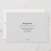 Bekendmaking van het Afstuderen Foto's Kaart (Achterkant)