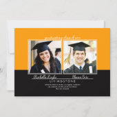 Bekendmaking van het Afstuderen Foto's Kaart (Voorkant)