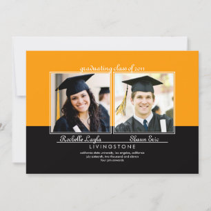 Bekendmaking van het Afstuderen Foto's Kaart