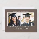 Bekendmaking van het Afstuderen Foto's Kaart (Voorkant)