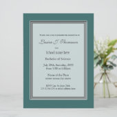 Bekendmaking van het afstuderen met hoge prestatie kaart (Staand voorkant)