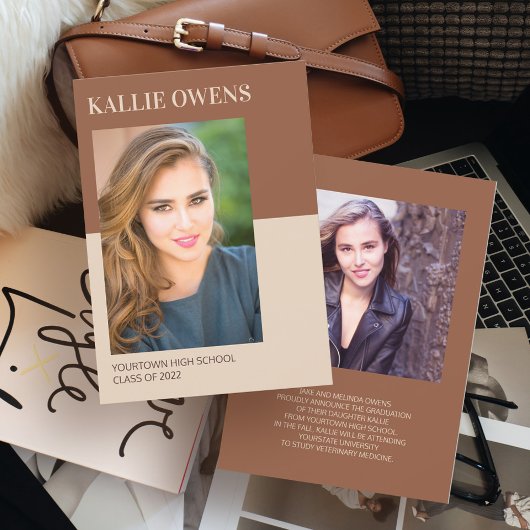 Bekendmaking van het Afstuderen van Brown Tan 2