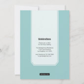 Bekendmaking van het Afstuderen van de Klassieke S Kaart (Achterkant)