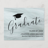 Bekendmaking van het Afstuderen van de moderne gri (Voorkant)