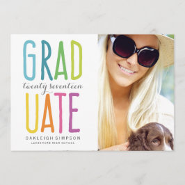 Bekendmaking van het Afstuderen van de Rainbow voo Aankondiging