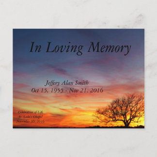 Bekendmaking van het leven aankondigingskaart