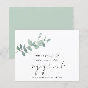 Bekendmaking van het Verloving Eucalyptus van het 