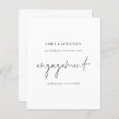 Bekendmaking van het Verloving met budgetscript mi (Voorkant / Achterkant)