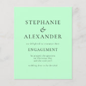 Bekendmaking van het Verloving van begrotingsimpel (Voorkant)