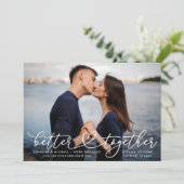 Bekendmaking van het Verloving van het beter samen Kaart (Staand voorkant)