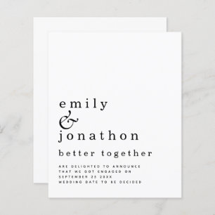 Bekendmaking van het Verloving voor een beter same