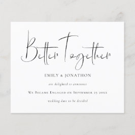 Bekendmaking van het Verloving voor een beter same