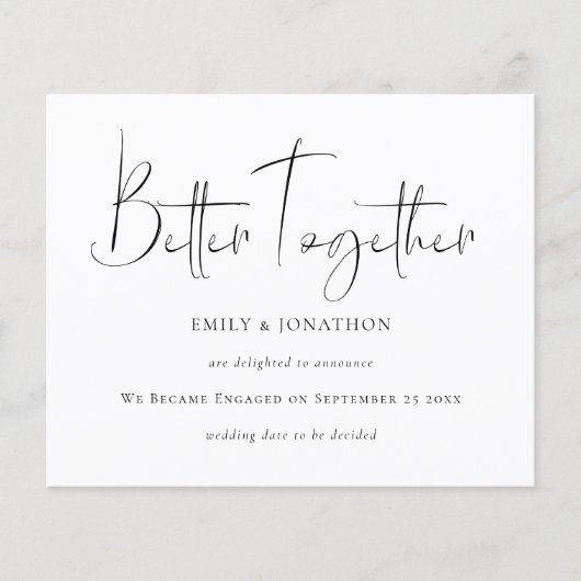 Bekendmaking van het Verloving voor een beter same (Voorkant)