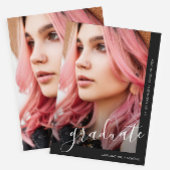 Bekendmaking van het zwarte Afstuderen van het Man Kaart