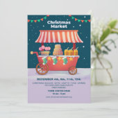 Bekendmakingen kerstmarkt kaart (Staand voorkant)