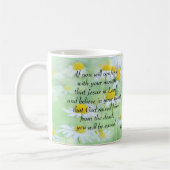 Bekent dat Jezus Heer is - Romeinen 10:9 Koffiemok (Links)