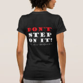 Bekentenissen van een Belly Dancer Step on it! T-shirt (Achterkant)