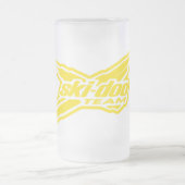 Beker 16 oz met ijs snowmobiel team matglas bierpul (Center)