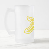Beker 16 oz met ijs snowmobiel team matglas bierpul (Links)