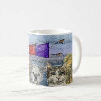 Beker #3 Joanna vliegt over dieren Koffiemok