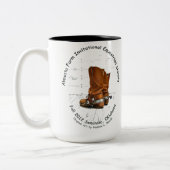 Beker Almosta Boerderij Ride Herfst 2012 Tweekleurige Koffiemok (Links)