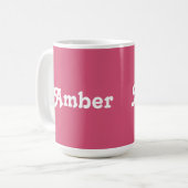 Beker Amber Koffiemok (Voorkant links)