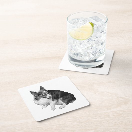 Beker baars, Foxy vriend Kartonnen Onderzetters (Insitu)