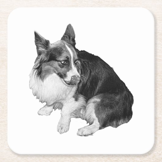 Beker baars, Foxy vriend Kartonnen Onderzetters (Voorkant)