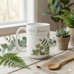 Beker 'Bedankt voor het helpen van mijn groei' Koffiemok