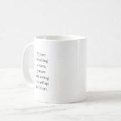 Beker Bereid Om Te Leren Koffiemok (Voorkant links)