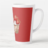 Beker Bes Zoete Aardbeien Latte Mok (Rechts)
