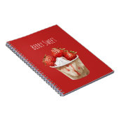 Beker Bes Zoete Aardbeien Notitieboek (Rechterzijde)